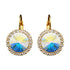 Auskarai "Klaris (Aurore Boreale)" su Swarovski™ kristalais